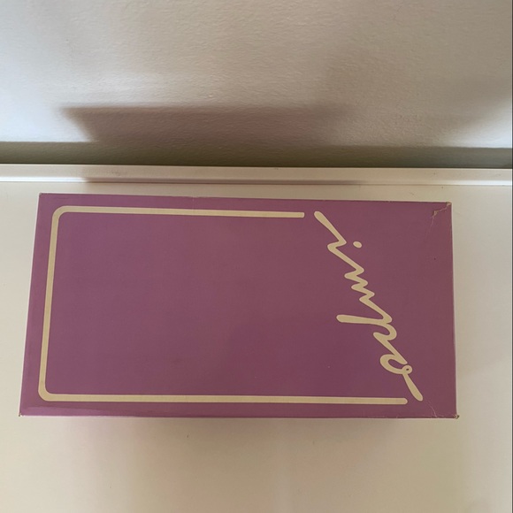 Impo Vintage Black Patent Leather Open Toe Heels Size 8M EXCELLENT CONDITION - Picture 11 of 12